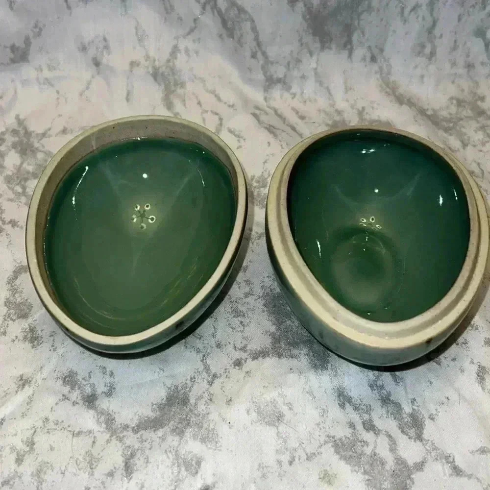 Vintage Green Spotted Easter Egg - Picture 3 of 4